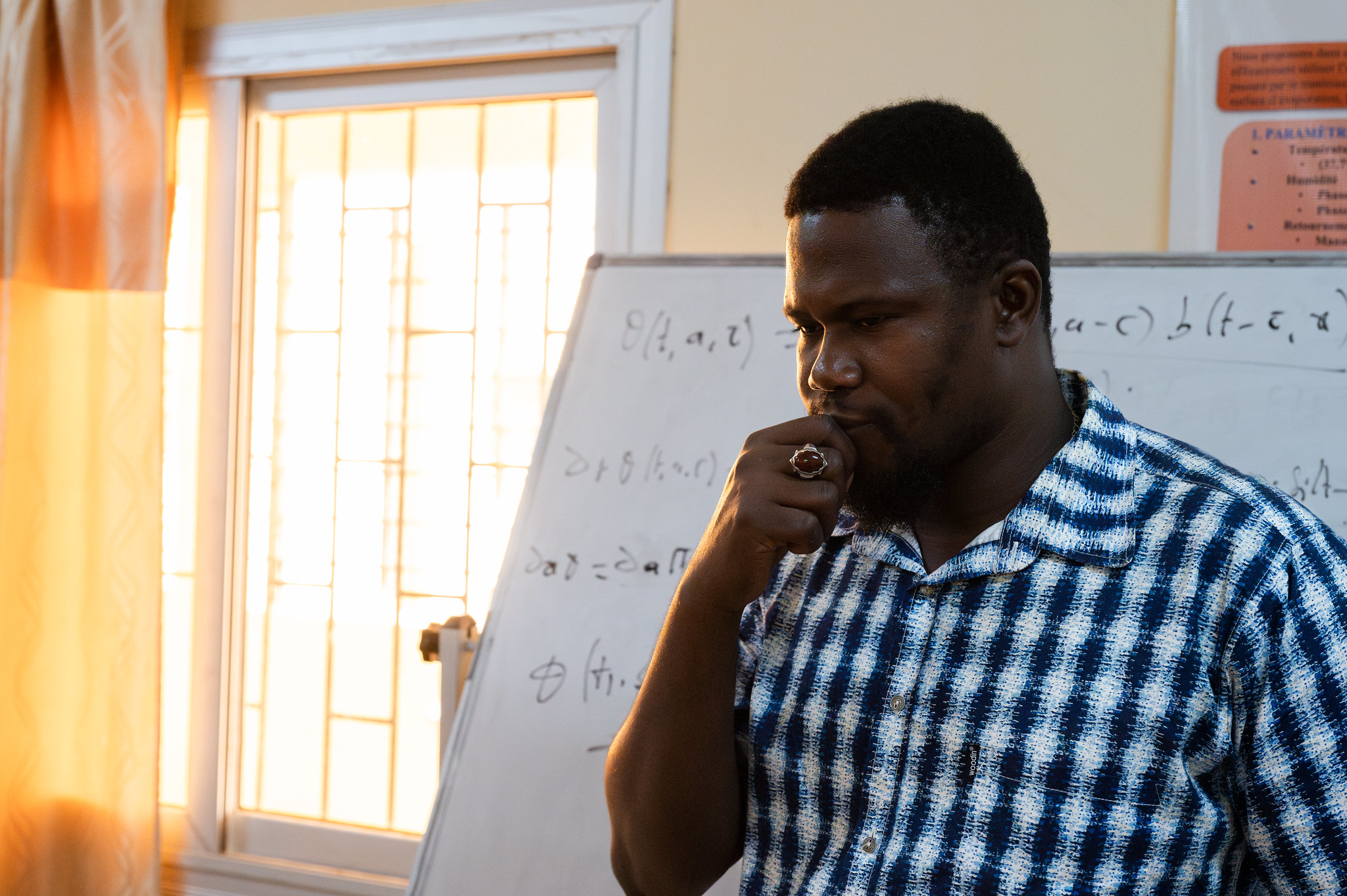 Moustapha Dieye, Lecturer at the Ecole Polytechnique de Thiès, Senegal (Photo: G.Ortolani/TWAS).