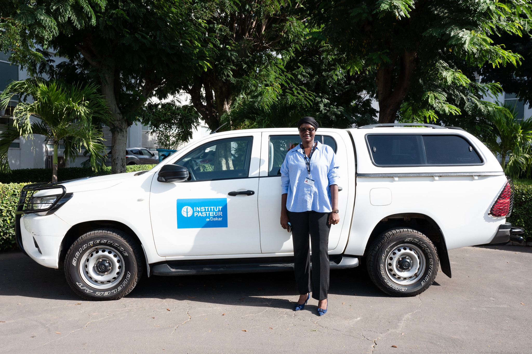 Ndeye Sakha Bob at the Institut Pasteur de Dakar, Senegal. (Photo: G.Ortolani/TWAS).