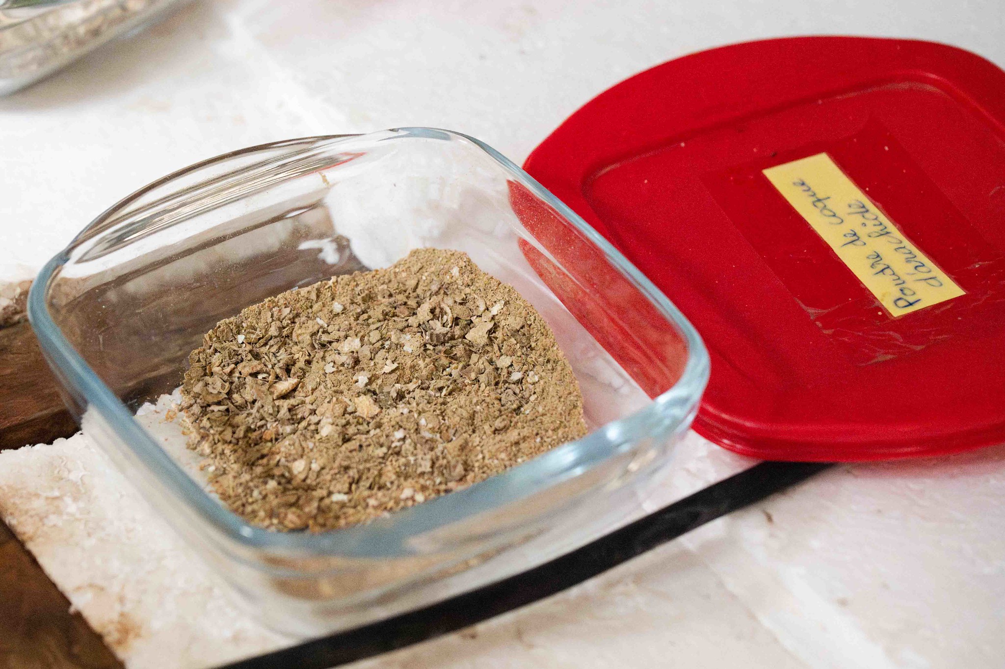 Samples before being processed (Photo: G.Ortolani/TWAS).