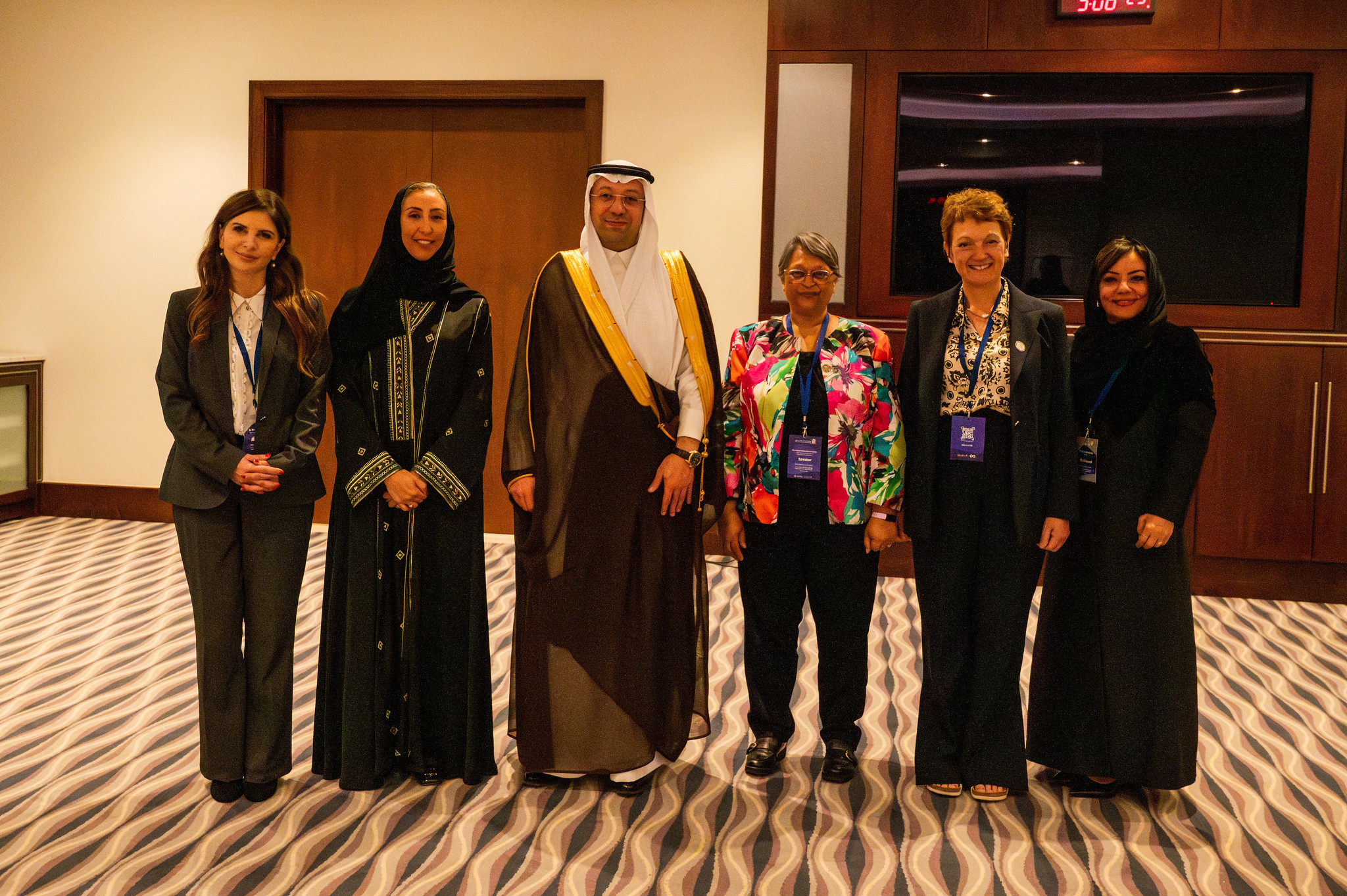 TWAS delegation meeting with H.E. Dr. Munir Eldesouki, President of King Abdulaziz City for Science and Technology (Photo: G.Ortolani/TWAS).