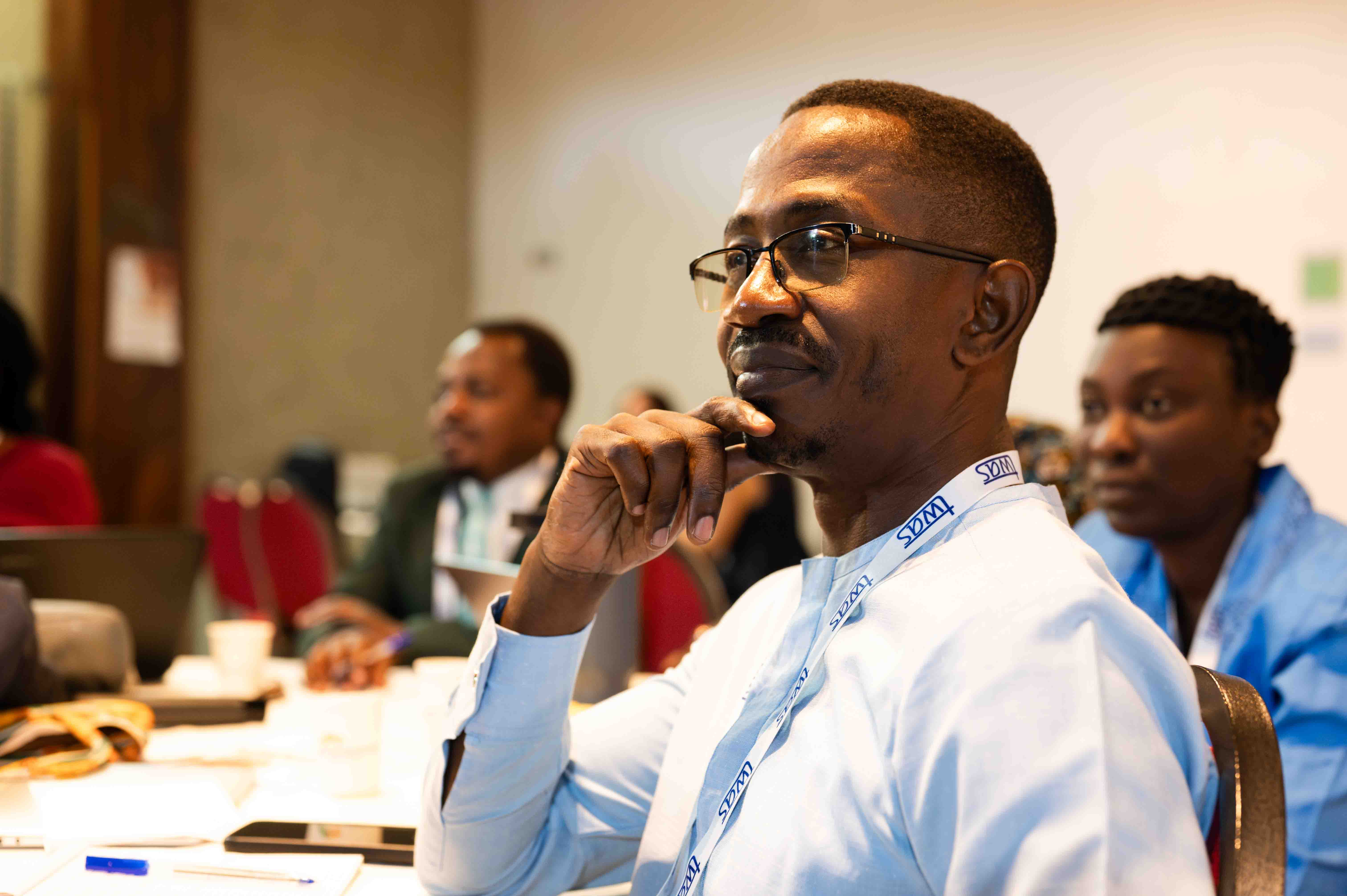 Ousman Tamgue, Research Grantee, Department of Biochemistry University of Douala, Douala, Cameroon. (Photo: G. Ortolani/TWAS)