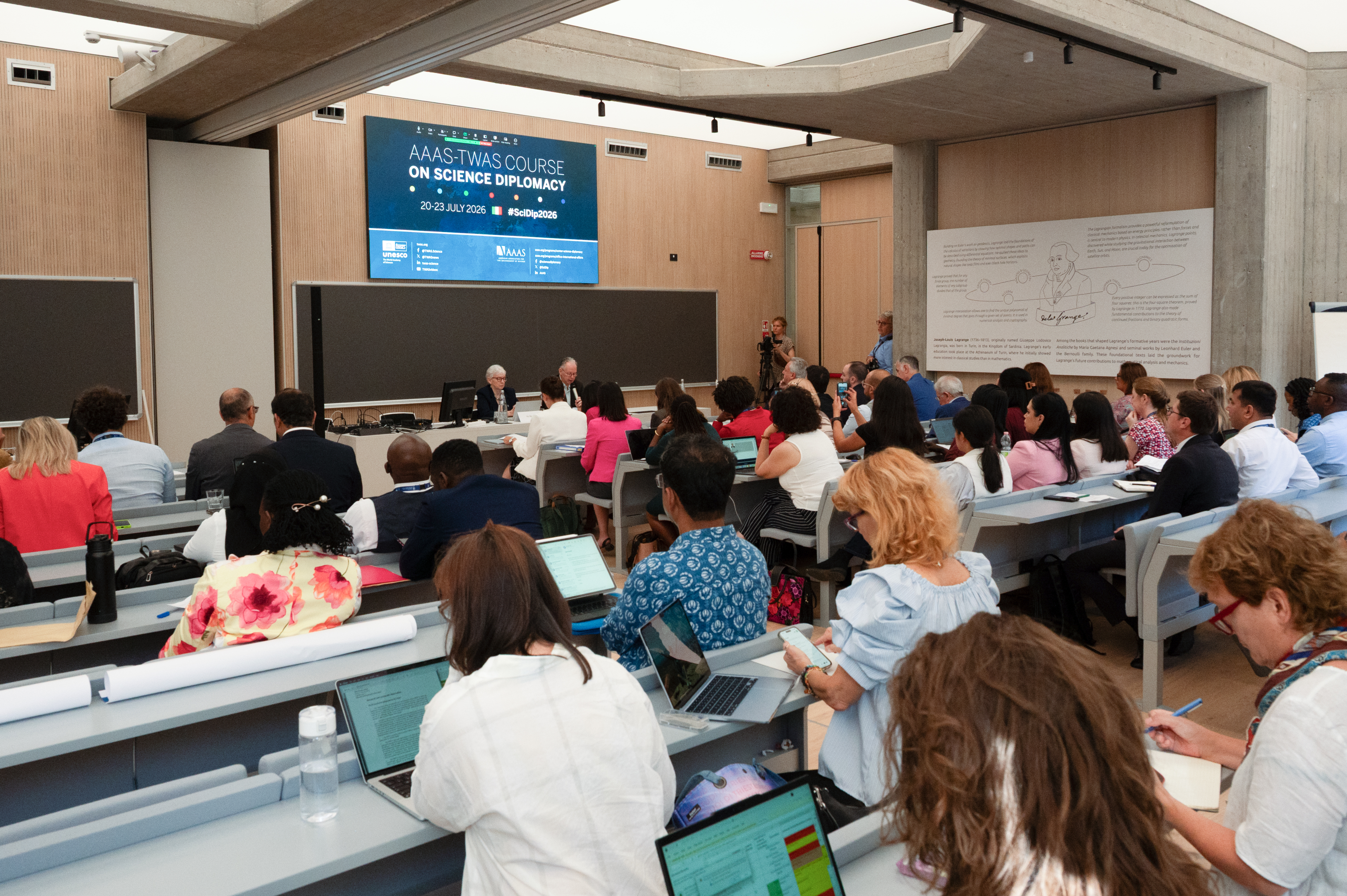 Opening Ceremony, AAAS-TWAS Course on Science Diplomacy.