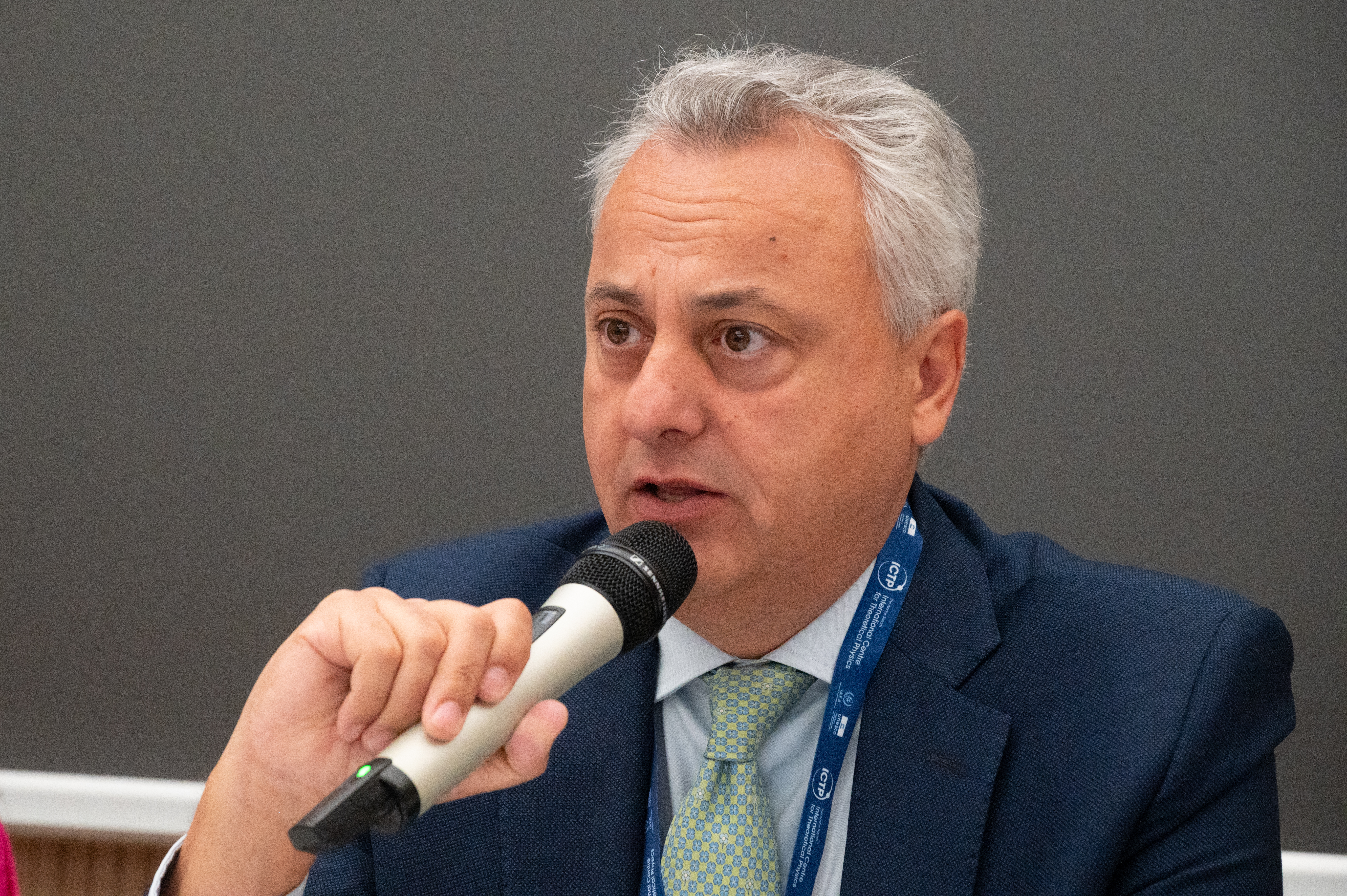 Minister Lamberto Moruzzi