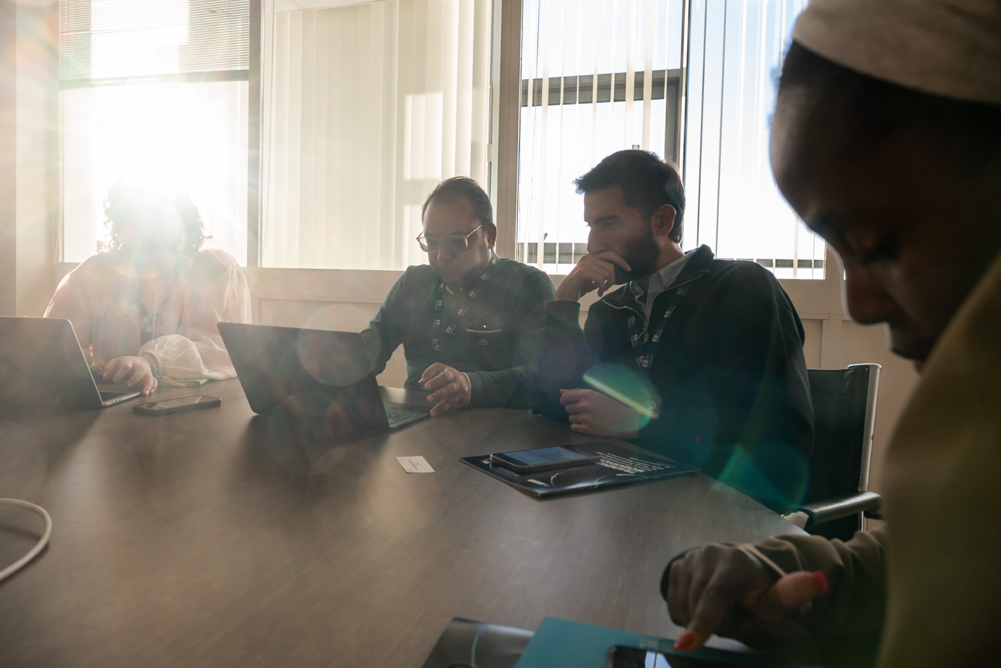 Participants taking part in a role-playing exercise (Photo: G. Ortolani/TWAS)