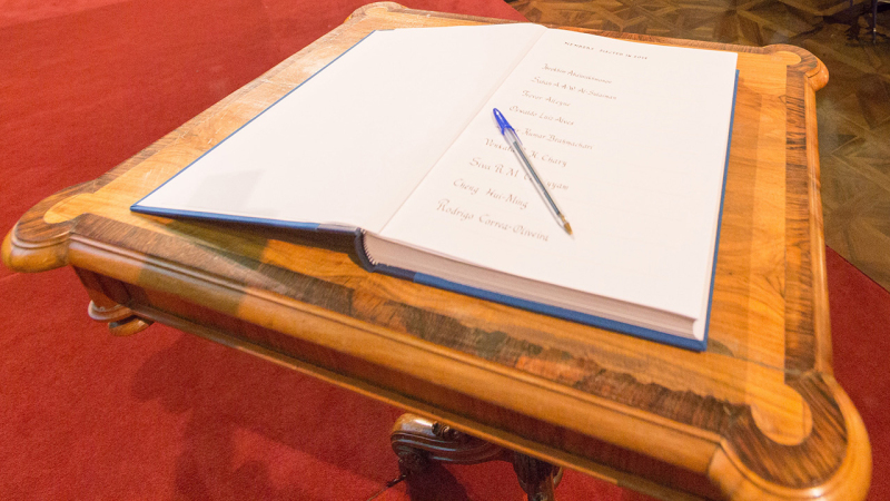 TWAS Fellows' signature book