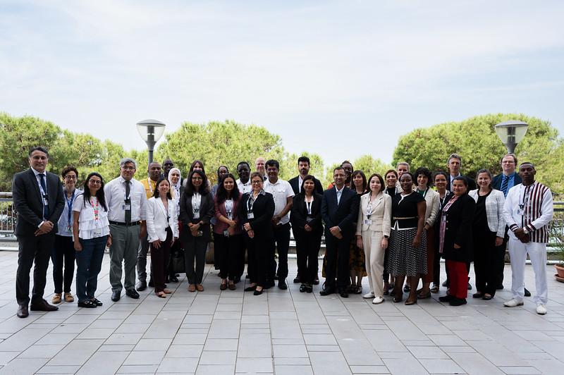 Group photo: all the participants in the 11th AAAS-TWAS Course on Science Diplomacy. (Photo: G. Ortolani/TWAS)