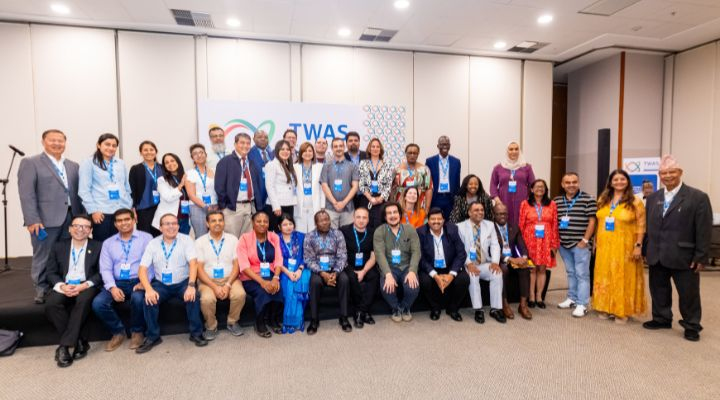 TYAN Members at 17th TWAS General Conference in Brazil. (Photo: Mario Marques)